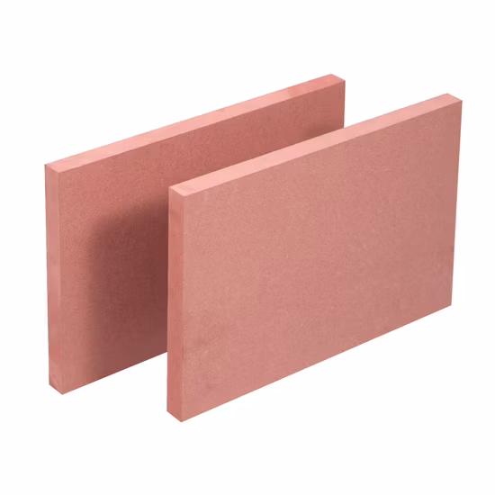1220mmx2440mmx18mm Red Fire Rated MDF