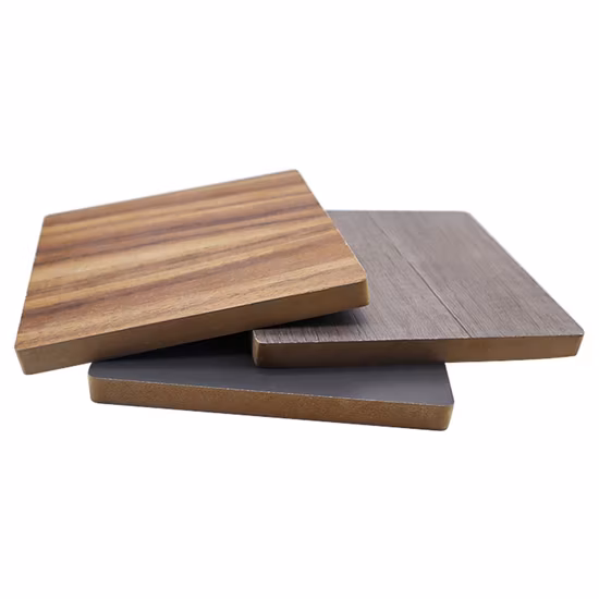 15 18mm Waterproof Pine Poplar Wood Plain Raw Melamine MDF Board