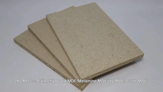 China Supplier 4X8FT 16mm 18mm 25mm Furniture Grade Laminated Melamine Facing Particle Board Chipboard for Partition Wall