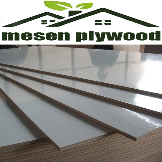 High Quality 18mm*1220*2440 Melamine Laminated Plywood 