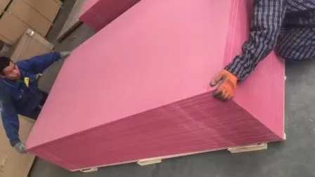 1220mmx2440mmx18mm Red Fire Rated MDF 