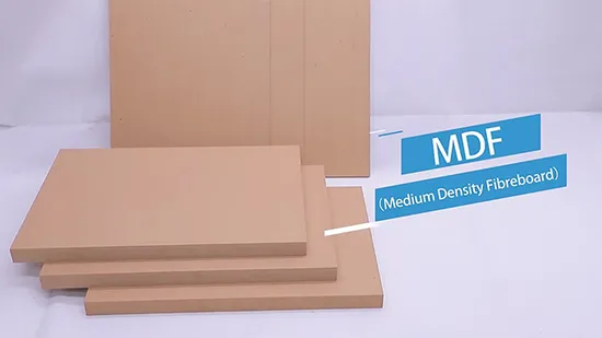 18mm 1220X2440mm High Gloss UV Melamine MDF Board with Carb 
