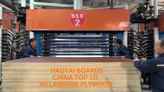 Versatile 12mm and 18mm Waterproof for Interior and Exterior Use Melamine Plywood Sheets 