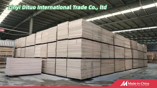 18mm Wood Grain Melamine Paper Plywood 