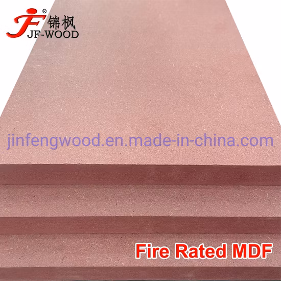 Medium Density Fiberboard High Moisture Resistance Raw Plain MDF