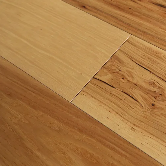 14/3 Natural Color Hickory Multilayer Engineered Antique Handscraped Elm Engineered Wood Flooring 