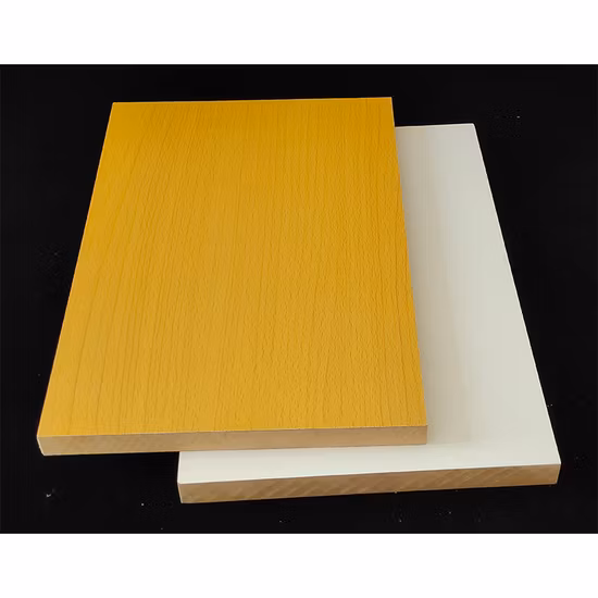 Customized Medium Density Raw MDF / Melamine Faced MDF Plain MDF for Furniture