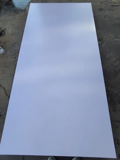4X8 9mm 12mm 15mm 18mm Plain MDF HDF Board Melamine White Laminated MDF Sheet for Furniture 