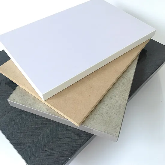 1220X2440mm 2mm to 40mm Competitive Price Melamine MDF for Furniture and Decoration 